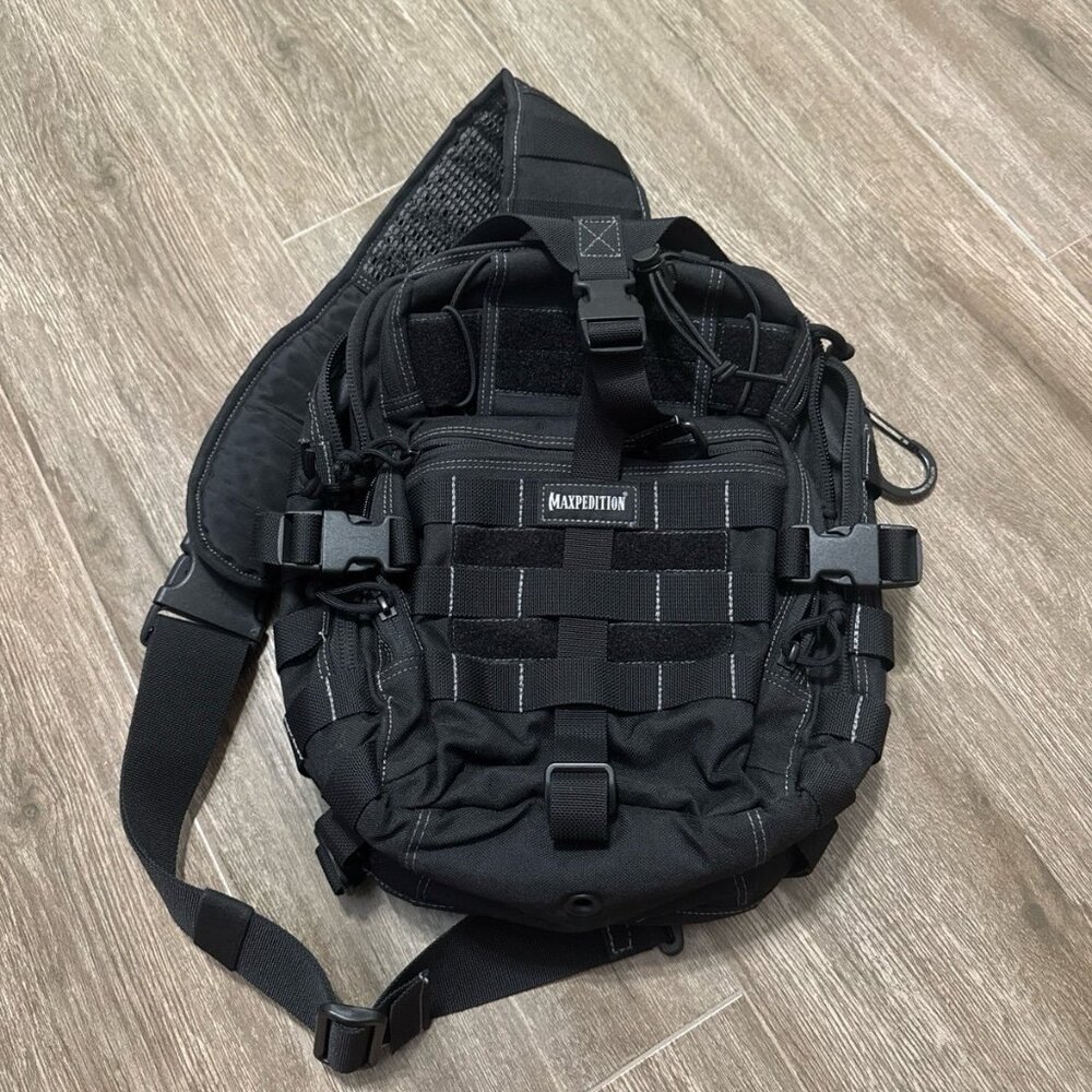 Maxpedition Malaga Gearslinger Tactical Sling Bag EDC Pack